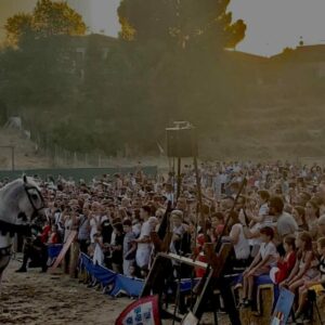 Un torneo de justas a caballo en el Castillo de Escalona, principal foco de sus nuevas Jornadas Medievales