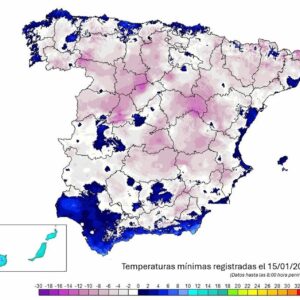 Tembleque, entre los municipios más fríos del país este miércoles al registrar una mínima inferior a -10ºC