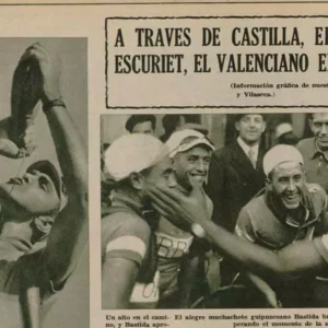 La unión de territorios sobre ruedas con la primera vuelta ciclista a Castilla en 1934