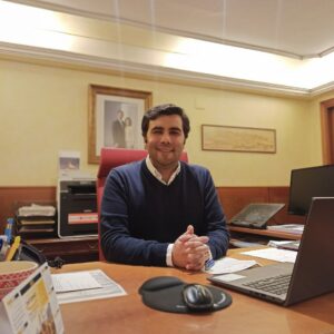 Andrés Martín, alcalde de Torrijos: "Reclamamos una parada estratégica del AVE Madrid-Extremadura en la comarca"