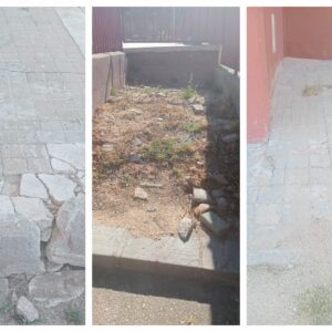 La AMPA del CEIP Ángel del Alcázar reclama árboles y el arreglo de aceras y del patio escolar