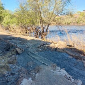 Se suspende una actuación en las riberas del Tajo tras las secuelas de la crecida del río: "Los daños son muy cuantiosos"