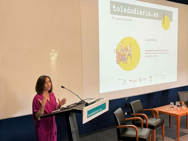 Patricia Pérez, directora de Eturia Castilla-La Mancha: "El turista tiene que poner de su parte en la sostenibilidad"