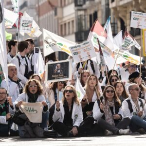 El Colegio de Médicos cifra en un 80% el seguimiento de la huelga de facultativos en el Hospital Universitario de Toledo