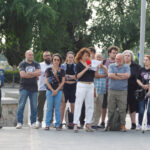 Izquierda Unida ha sido la encargada de la lectura del manifiesto contra la violencia de género este mes.