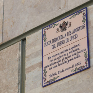 Toledo rinde homenaje a los abogados del turno de oficio en el Día de la Justicia Gratuita