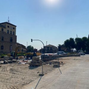 Las obras del parque de la Vega finalizarán en junio de 2026 "como está previsto", según Carlos Velázquez