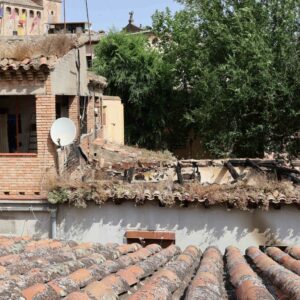 Detienen al autor del incendio en una casa okupada en el Casco Histórico que provocó su derrumbe