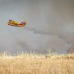 El incendio de Méntrida está perimetrado tras arrasar unas 3.200 hectáreas entre Toledo y Madrid