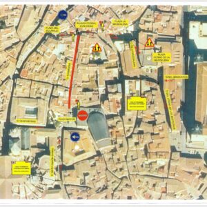 Tornerías se corta al tráfico para canalizar servicios y sustituir el pavimento