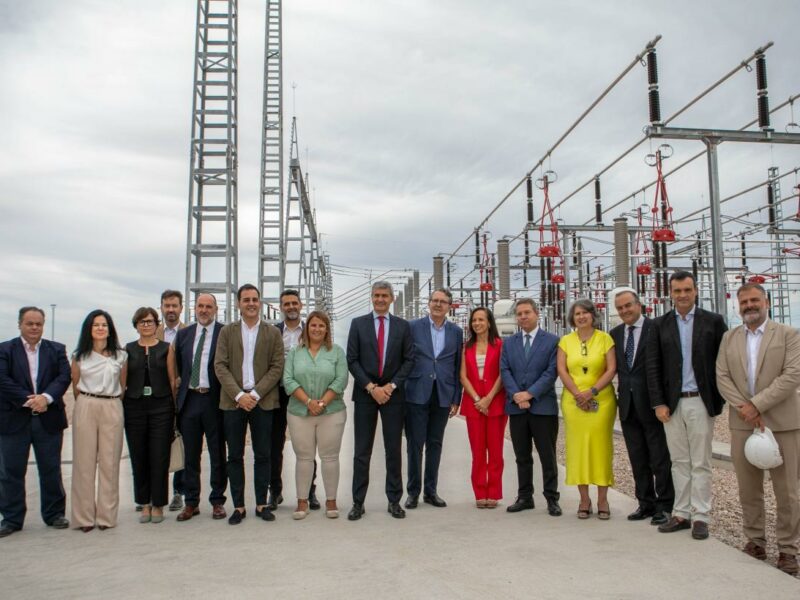 Inauguran la nueva subestación eléctrica de Calera y Chozas, "fundamental" para la llegada de Meta y del AVE a Talavera