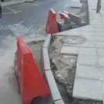 Rectifican un espacio de aparcamientos en una obra en Santa Teresa tras las quejas vecinales