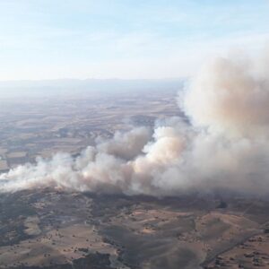Extinguido el incendio forestal de Polán que llegó a estar en nivel 1