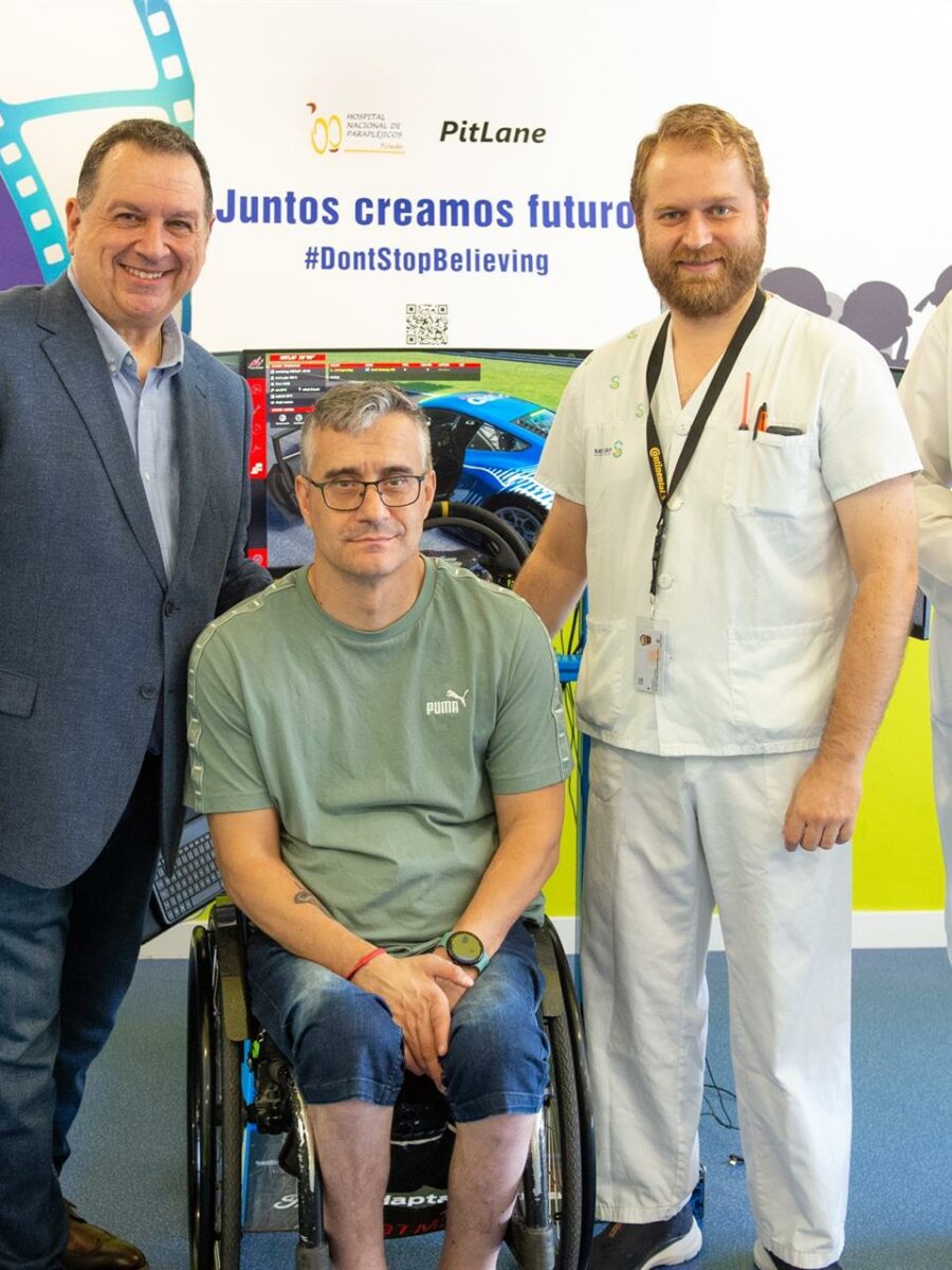 Conducción simulada en Parapléjicos para rehabilitar a pacientes y "normalizar la competición"