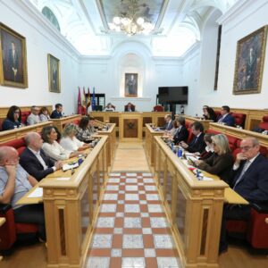 El Pleno de las transaccionales en el que PP y Vox se alían para reclamar que se amplíe el Museo de Santa Cruz con Santa Fe