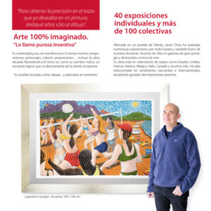 Color, ironía y reflexión en la exposición 'La belleza de la imaginación', de Javier Ortas