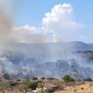 Un incendio forestal en Almorox desciende a nivel 0