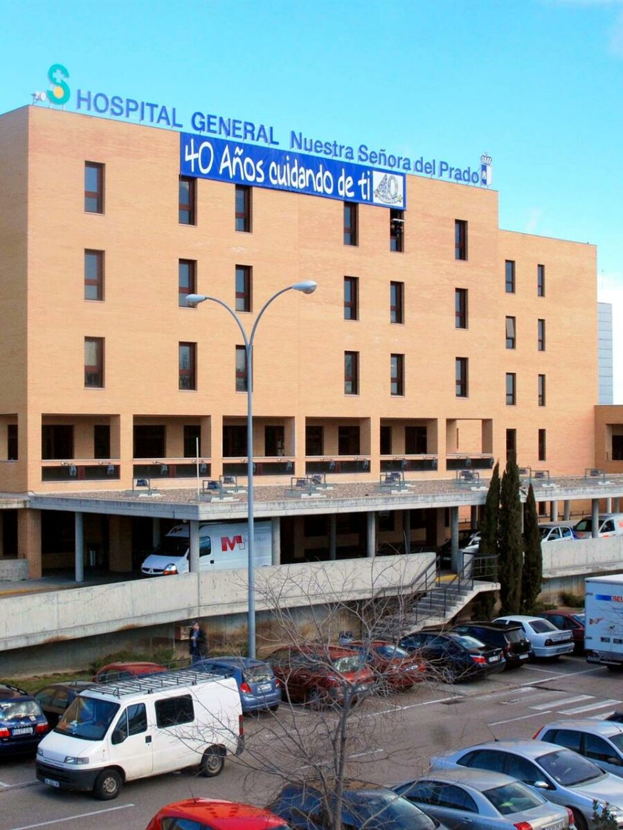 Un trabajador herido tras precipitarse desde tres metros de altura en una obra en Talavera