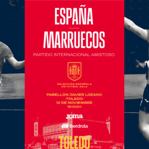 Toledo acogerá los últimos dos amistosos de selección de fútbol sala frente a Marruecos antes de ir a Filipinas