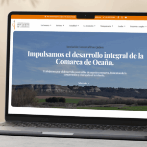 El Grupo de Desarrollo Rural Don Quijote estrena nueva web "más atractiva y funcional"