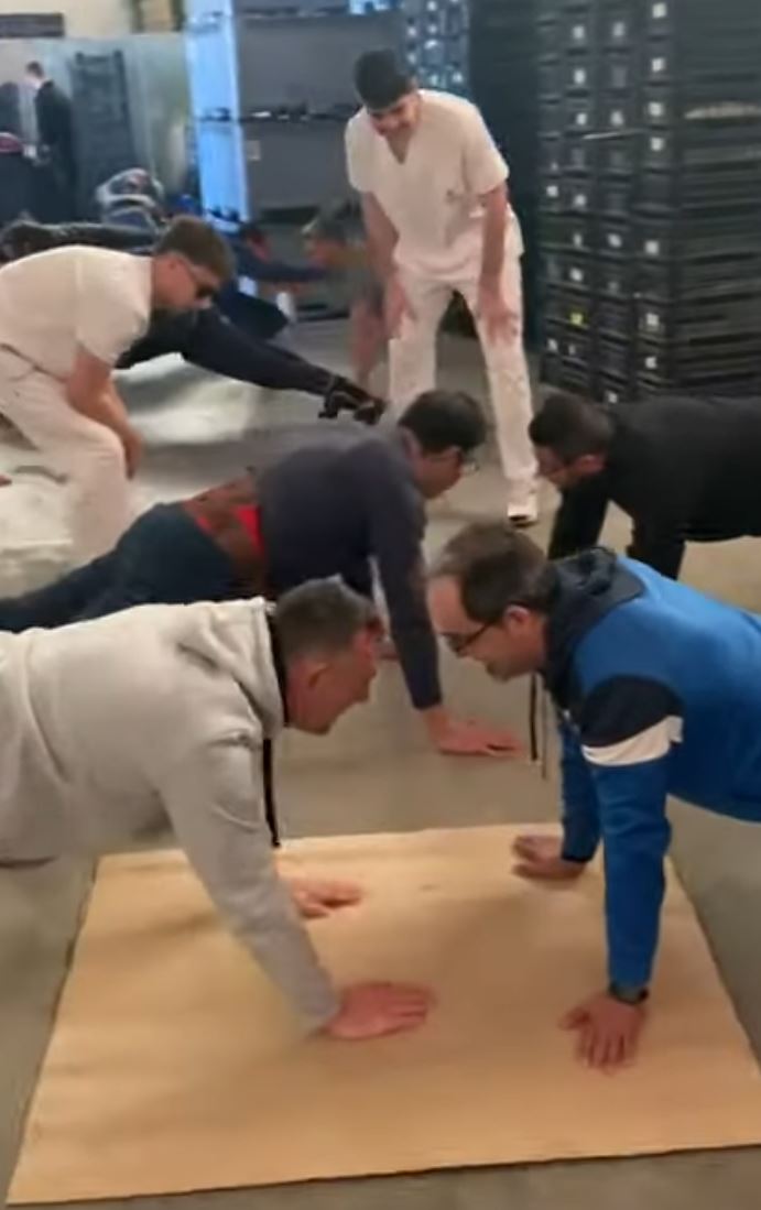 Formación del proyecto 'De fisios a costaleros'