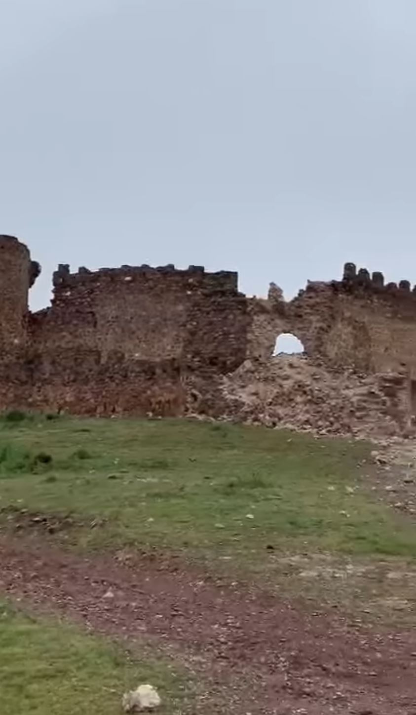 Se derrumba una torre del castillo de Almonacid de Toledo