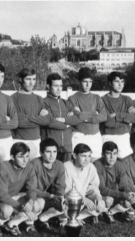 Fotografías antiguas del campo de fútbol Carlos III que se va a recuperar en Vega Baja, en Toledo